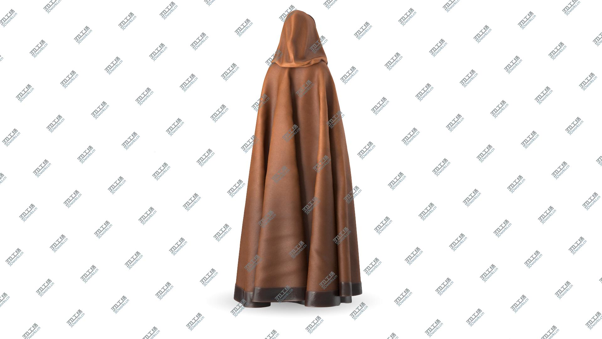images/goods_img/202105071/Dark Cloak or Cape with Hood 3D model/4.jpg